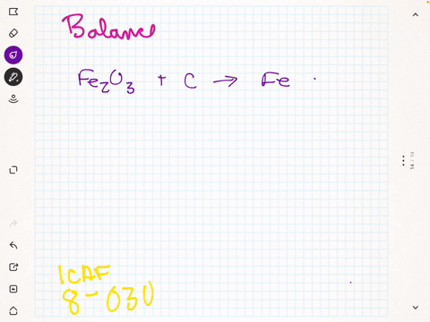balance-this-chemical-equation-by-inspection-mathrmfe_2-mathrmo_3mathrmc-rightarrow-mathrmfemathrm-2
