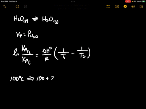 at-its-normal-boiling-point-of-100-circ-mathrmc-the-heat-of-vaporization-of-water-is-4066-mathrmkj-3