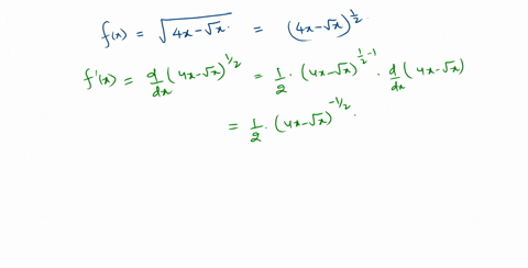 find-the-derivative-of-the-function-fxsqrt4-x-sqrtx