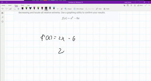 find-the-critical-numbers-of-f-if-any-find-the-open-intervals-on-which-the-function-is-increasing-or