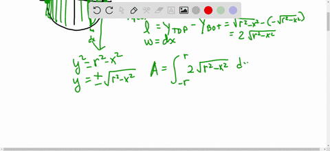 prove-that-the-area-of-a-circle-of-radius-r-is-pi-r2-as-follows-a-write-down-a-definite-integral-t-2