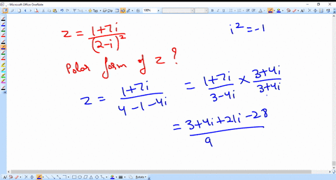 if-zleft17-i-2-i2right-then-the-polar-form-of-z-is-a-sqrt2cos-3-pi-4mathrmi-sin-3-pi-4-b-sqrt2cos-pi