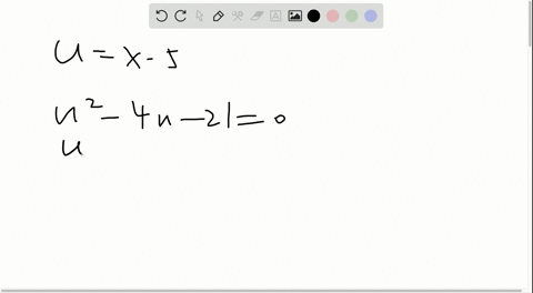 solve-each-equation-in-exercises-4160-by-making-an-appropriate-substitution-x-52-4x-5-210