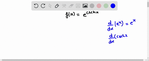 differentiate-the-function-fxeoperatornamecsch-x