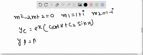 solve-the-given-differential-equation-by-undetermined-coefficients-yprime-prime-2-yprime2-ye2-xcos-x