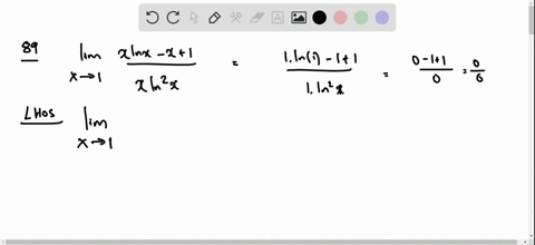 evaluate-the-following-limits-lim-_x-rightarrow-1-fracx-ln-x-x1x-ln-2-x