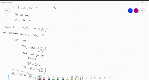 a-monatomic-ideal-gas-expands-isothermally-from-leftp_1-v_1-t_1right-to-leftp_2-v_2-t_1right-then-it