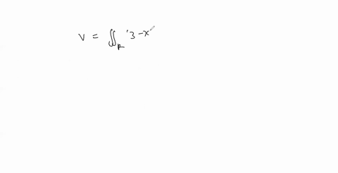 use-double-integration-to-find-the-volume-of-each-solid-the-solid-bounded-by-the-cylinder-x2y29-and
