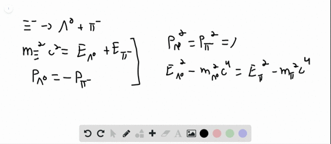 ii-calculate-the-kinetic-energy-of-each-of-the-two-products-in-the-decay-xi-rightarrow-lambda0pi-ass