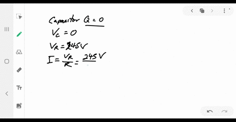 a-460-mu-f-capacitor-that-is-initially-uncharged-is-connected-in-series-with-a-750-mathrmk-omega-res
