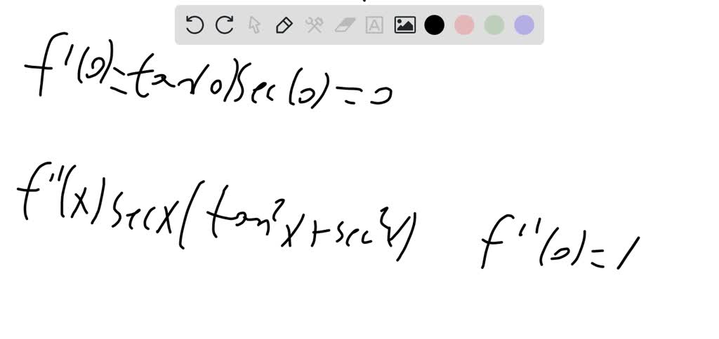 SOLVED:Find the first three nonzero lerms in the Maclaurin series for ...
