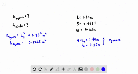 an-emf-is-induced-in-a-conducting-loop-of-wire-140-mathrmm-long-as-its-shape-is-changed-from-square-