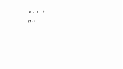 find-the-modulus-r-of-the-number-do-not-use-a-calculator-2-3-i