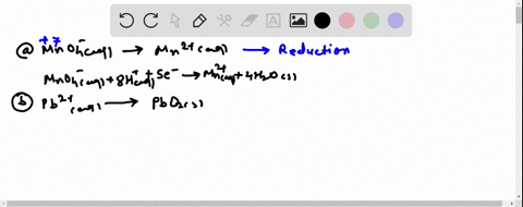 classify-each-half-reaction-occurring-in-acidic-aqueous-solution-as-an-oxidation-or-a-reduction-and-