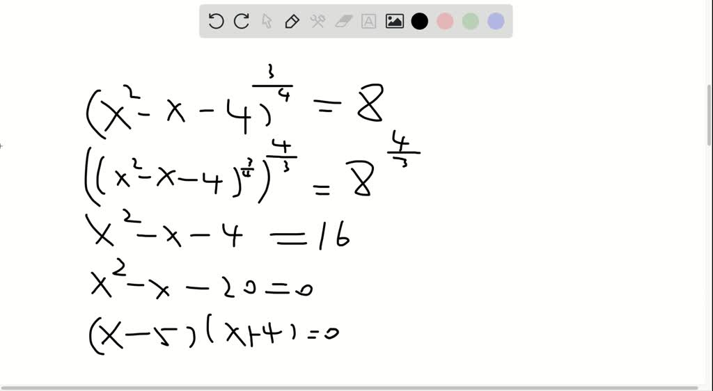 Solve each equation with rational exponents. Chec…