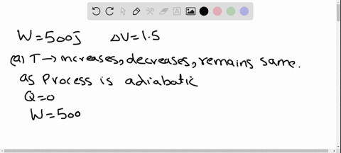 while-doing-500-j-of-work-an-ideal-gas-expands-adiabatically-to-15-times-its-initial-volume-a-the-te