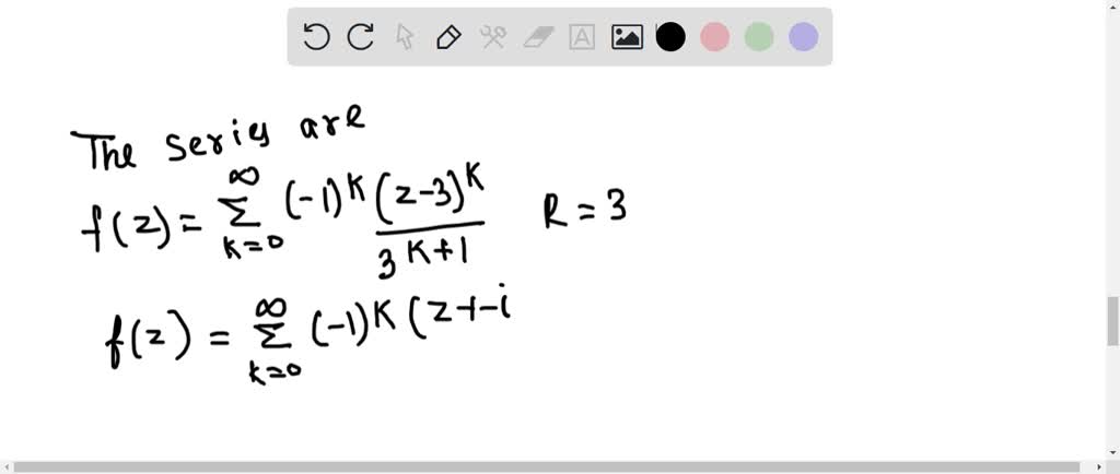 SOLVED:Expand the given function in the Taylor series centered at the ...