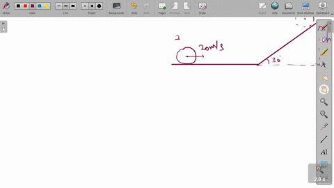 the-velocity-of-roller-a-is-v_a05-mathrmm-mathrms-to-the-right-as-shown-and-this-velocity-is-momenta