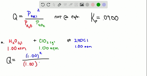 the-equilibrium-constant-is-00900-at-25circ-mathrmc-for-the-reaction-mathrmh_2-mathrmogmathrmcl_2--3