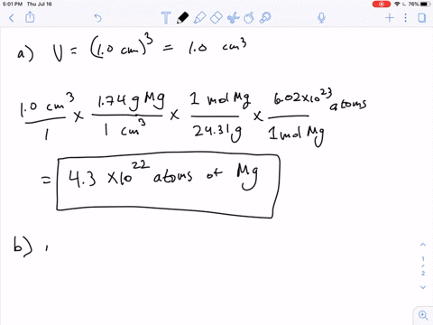 suppose-you-are-given-a-cube-made-of-magnesium-mg-metal-of-edge-length-10-mathrmcm-a-calculate-the-2