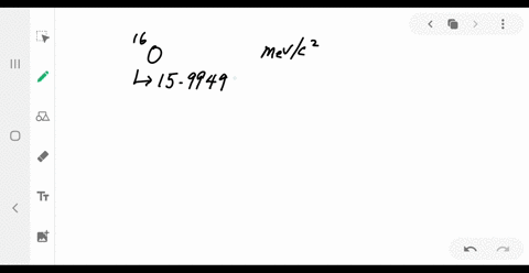 what-is-the-mass-of-an-16-mathrmo-atom-in-units-of-mathrmmev-c2-1-mathrmmev-mathrmc2-is-the-mass-of-
