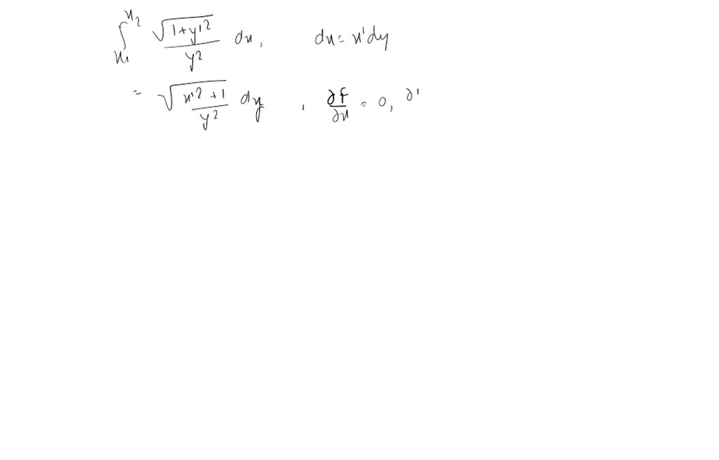 SOLVED:Change the independent variable to simplify the Euler equation ...