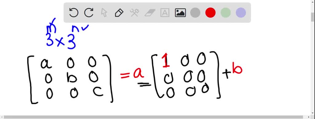 SOLVED:Give Examples Of Matrices A And B Of The Same Size Such That (a ...