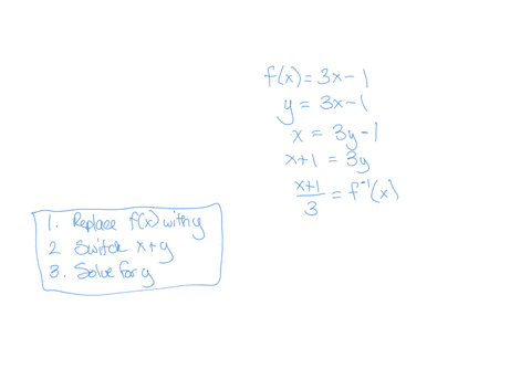 a-find-an-equation-for-f-1x-the-inverse-function-b-verify-that-your-equation-is-correct-by-showing-6