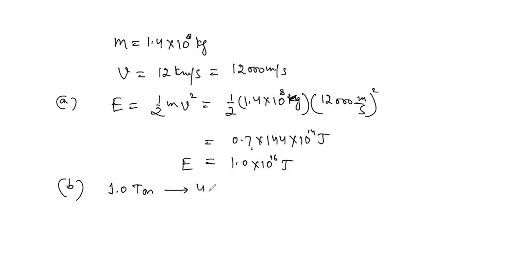 SOLVED:(a) Calculate The Pressure On A Meteor Moving At A Speed Of 10 ...