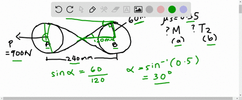 solve-prob-113-assuming-that-the-belt-is-looped-around-the-pulleys-in-a-figure-eight