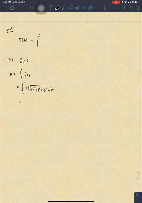 find-the-mass-of-a-thin-wire-lying-along-the-curve-mathbfrtsqrt2-t-mathbfisqrt2-t-mathbfjleft4-t2rig