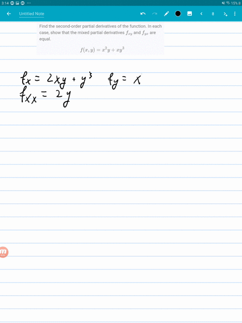 find-the-second-order-partial-derivatives-of-the-function-in-each-case-show-that-the-mixed-partial-9