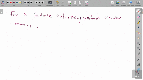for-a-particle-performing-uniform-circulaf-motion-choose-the-incorrect-statement-from-the-following-