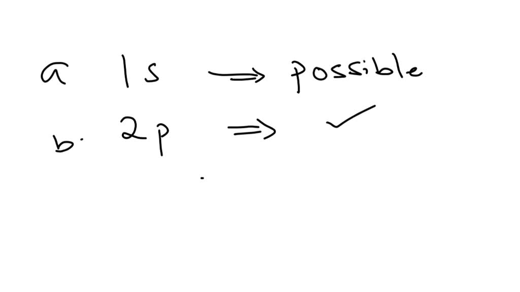 SOLVED Which of the following combinations of n and l represent real