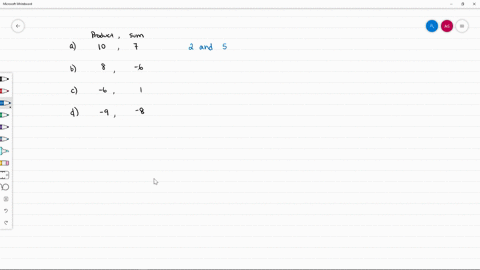 concepts-find-two-integers-whose-a-product-is-10-and-whose-sum-is-7-b-product-is-8-and-whose-sum-is-