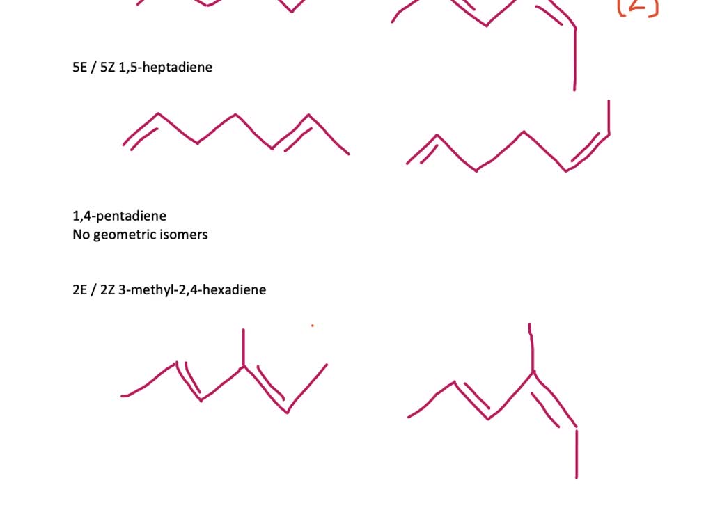 SOLVED: For each of the following compounds, draw the possible ...