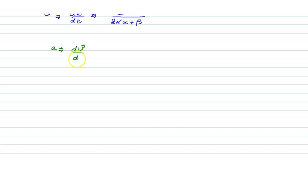 If displacement x and time t are related according to the equation, t ...