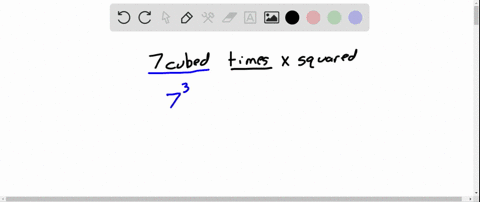2 cubed times 3 squared times 7