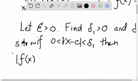 uniqueness-of-the-limit-prove-that-a-function-converges-to-at-most-one-limiting-value-in-other-words