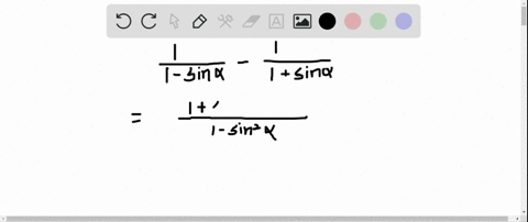 perform-indicated-operation-and-simplify-the-result-frac1sin-alpha-1-frac1sin-alpha1