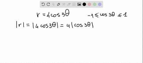 find-the-maximum-value-of-boldsymbolr-and-any-zeros-of-boldsymbolr-r4-cos-3-theta