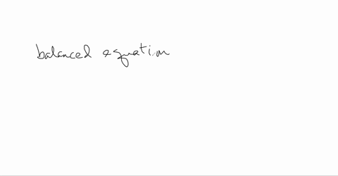 explain-why-a-balanced-chemical-equation-is-needed-to-solve-a-stoichiometric-problem