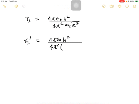 obtain-the-first-bohrs-radius-and-the-ground-state-energy-of-a-muonic-hydrogen-atom-ie-an-atom-in-wh
