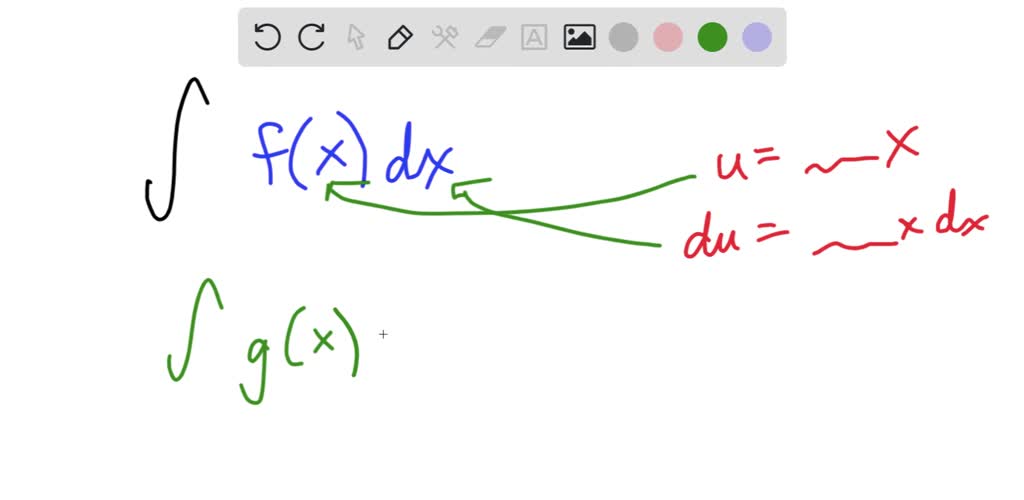 SOLVEDAt what stage of a calculation using a u substitution should you