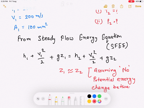 a-diffuser-shown-in-fig-mathrmp-636-has-air-entering-at-100-mathrmkpa-and-300-mathrmk-with-a-velocit