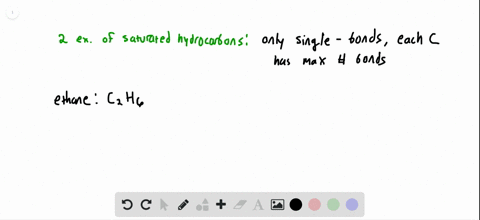 give-two-examples-of-saturated-hydrocarbons-how-many-other-atoms-are-bonded-to-each-carbon-in-a-satu
