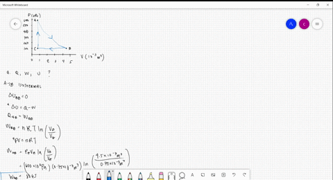 -one-mole-of-an-ideal-monatomic-gas-follows-the-three-part-cycle-shown-in-figure-18-30-a-fill-in-the