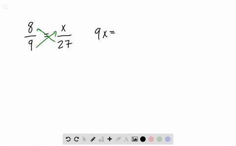 find-the-value-of-x-frac89fracx27-a-16-b-12-c-8-d-24