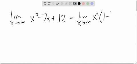 evaluate-the-indicated-limits-lim-_x-rightarrow-inftyleftx2-7-x12right
