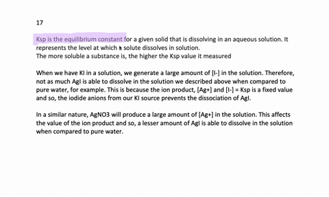 Solved Describe The Formation Of An Aqueous Ki Solution When Solid Ki Dissolves In Water Solved Describe The Formation Of An Aqueous Ki Solution When Solid Ki Dissolves In Water